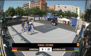 Azərbaycan 3x3 basketbol millilərindən uğurlu start 