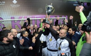 “Dirçəliş kuboku” xeyriyyə futbol turnirinin final oyunu və qaliblərin mükafatlandırılması mərasimi keçirilib