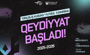 “Dirçəliş Kuboku” xeyriyyə futbol turnirinə qeydiyyat başlayıb