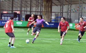 Dövlət Vergi Xidmətinin əməkdaşları arasında keçirilən minifutbol turniri başa çatıb