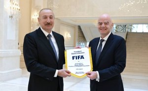 Canni İnfantino Prezident İlham Əliyevə təşəkkür edib