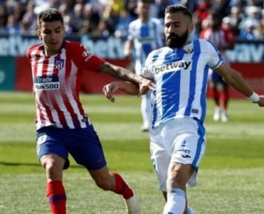 Atletico Madrid Leganes  matçı bərabərliklə sona çatıb