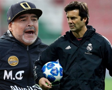 Maradona: “Solari Madrid'də çox qalmayacaq”