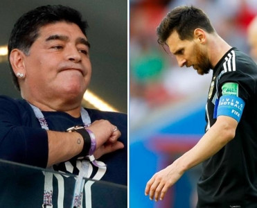 Maradona: Messi, heç vaxt lider ola bilməyəcək