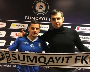 Hapoelin futbolçusu Sumqayıtda