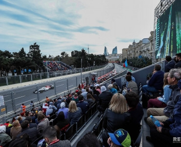 “Formula 1” üzrə Azərbaycan Qran-prisi üçün tribunaların quraşdırılmasına start verilib