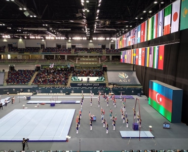 Bakıda idman gimnastikası üzrə Dünya Kubokuna yekun vurulub