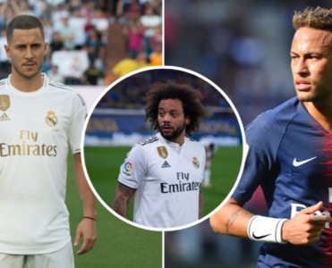 Marcelo Hazardla Neymar'ı müqayisə etdi
