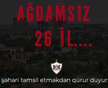 Qarabağ'dan işğalla bağlı paylaşım