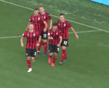 Azərbaycanlı futbolçunun Rusiyada növbəti qolu - VİDEO