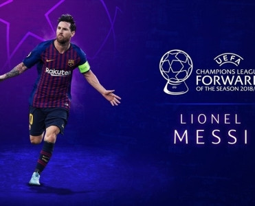 Messi ən yaxşı hücumçu seçildi