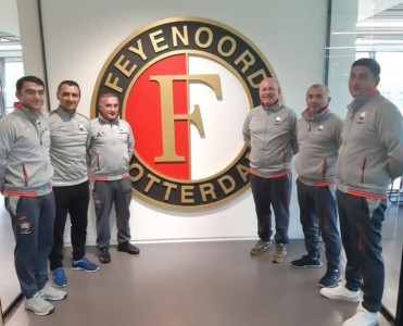 Qəbələ'nin nümayəndələri Feyenoord'un düşərgəsində