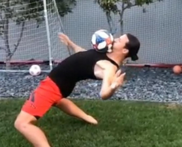 İbrahimoviç Həbibi yarışa çağırdı – VİDEO