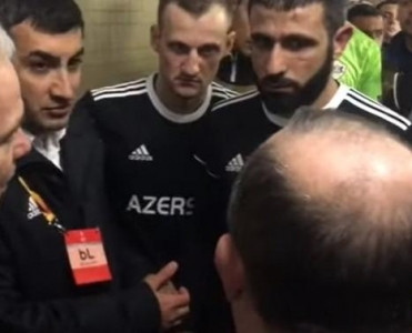 Nazir “Qarabağ”ın oyunçularından belə üzr istədi – Video