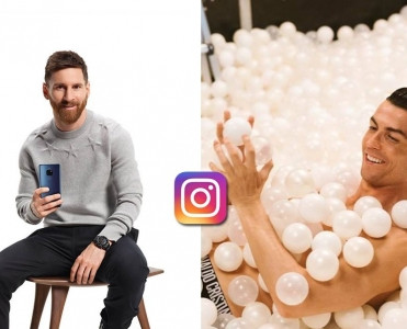 "Instagram" gəlirlərində Ronaldu Messini iki dəfədən çox üstələyir