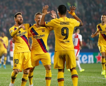 Barselona'nın səfər qələbəsi - VİDEO