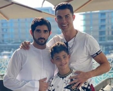 Şahzadə ilə görüşdü - FOTO