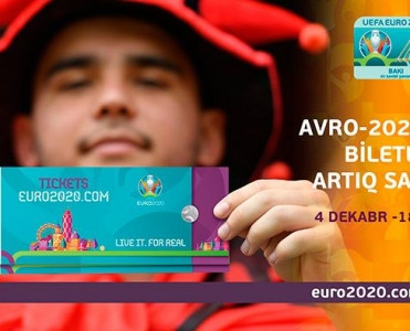 Avro-2020-nin biletləri satışa çıxarıldı