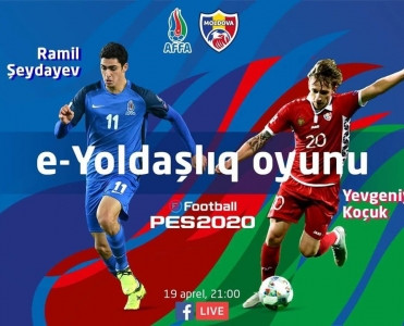 Şeydayev moldovalı futbolçu ilə yoldaşlıq oyunu keçiricək