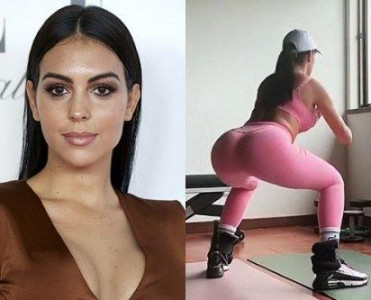 Ronaldonun sevgilisi məşqdə - VİDEO