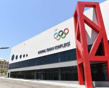 Yardımlıda İdman Kompleksinin açılışı olub