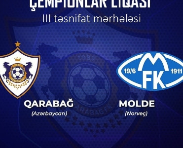 Qarabağ - Mölde matçının vaxtı bilindi