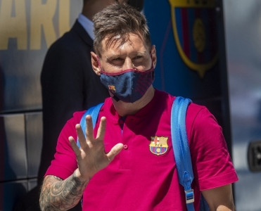 Messi'nin atası Barselona'ya getdi