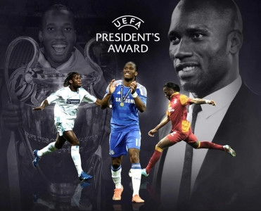 Droqba UEFA prezidenti tərəfindən mükafatlandırılacaq