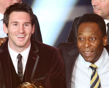 Messi, sənə çox heyranam - Pele
