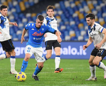 Napoli ilə Atalanta'dan ilk oyunda heç-heçə