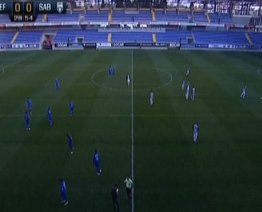 Bakcell Arena'da işıqlar söndü