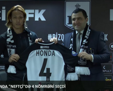 Neftçi Honda ilə müqavilə imzaladı - RƏSMİ