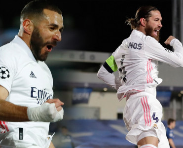 Benzema və Ramosdan ÇL-da yeni uğur