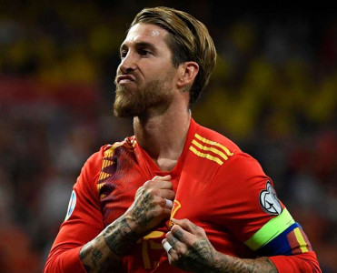 Serxio Ramos Mübarəkə çatdı