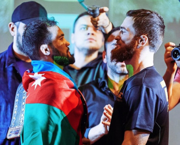 Nəriman Abbasov Avropa çempionuna nokautla qalib gəldi - VİDEO