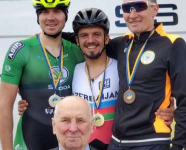 Velosipedçimiz Ukraynada birinci yeri tutdu