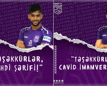 Sumqayıt klubu 2 futbolçusu ilə vidalaşdı