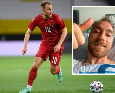 Eriksen'dən xəbər var - FOTO