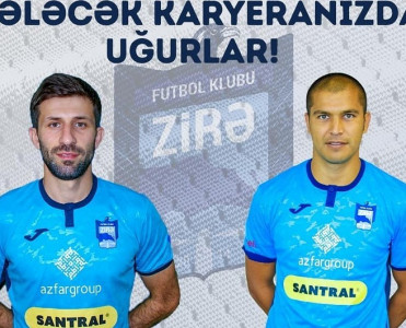 Zirə iki futbolçusu ilə vidalaşdı