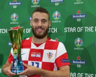 Xorvat futbolçu matçın ən yaxşısı seçildi