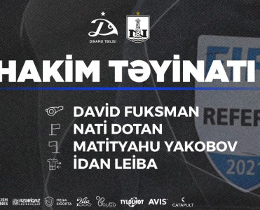 Dinamo - Neftçi oyununun təyinatları açıqlandı