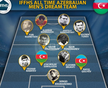 Azərbaycan futbol tarixinin rəmzi komandası açıqlandı