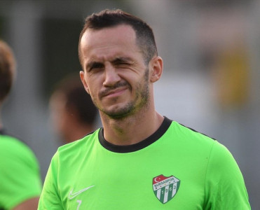 Bursaspor'da Namik Ələskərov sevinci