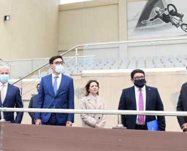 Fərid Qayıbov velosiped federasiyasının fəaliyyəti ilə tanış olub