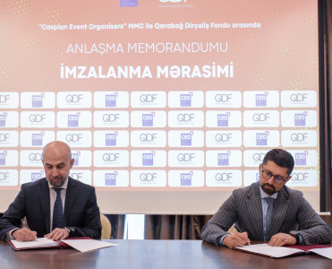 Qarabağ Dirçəliş Fondu və Caspian Event Organisers arasında memorandum imzalandı