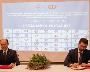 ABA və Qarabağ Dirçəliş Fondu əməkdaşlığa start verdi