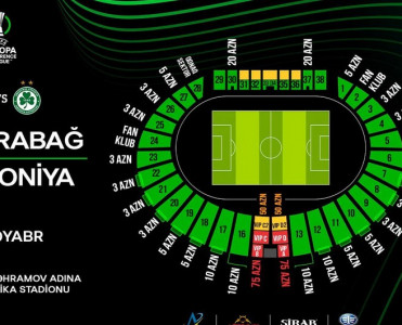 Qarabağ - Omoniya oyununa satılmış biletlərin sayı açıqlanıb