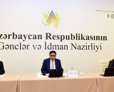 Gənclər və İdman Nazirliyinin Kollegiya iclası keçirilib