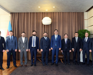 Fərid Qayıbov Dünya Etnosport Konfederasiyasının nümayəndələrini qəbul edib