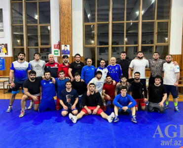 Millimiz Mahaçqalada təlim-məşq keçir